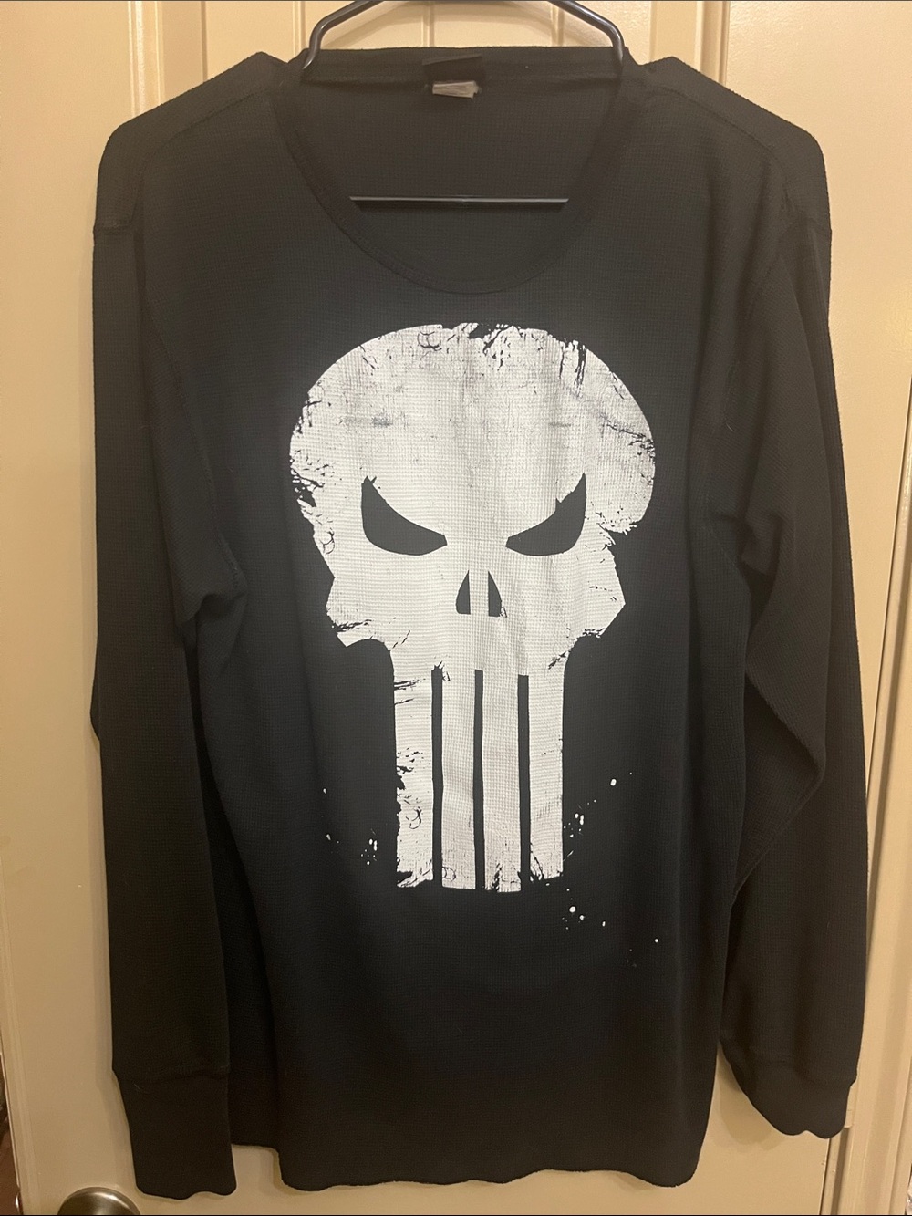 MAD Engine Marvel The Punisher Black Long Sleeve 2XL 50/52 Shirt